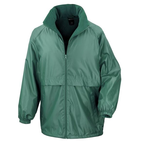 Result Mens Core Adult DWL Lightweight Casual Jacket (With Fold Away Hood) / Bot